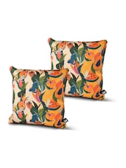 Extreme Lounging 2 Pack White Outdoor Fruit Art Cushions - Image 1 of 1