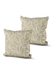 Extreme Lounging 2 Pack Green Outdoor Oasis Leaf Pistache Cushions - Image 1 of 1