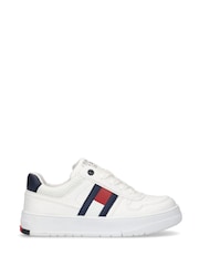 Кроссовки на каблуке с контрастным логотипом Tommy Hilfiger - Изображение 1 из 5