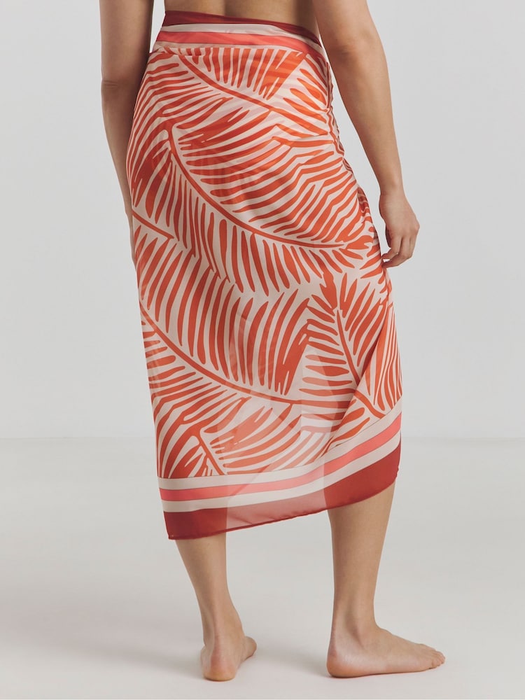 Simply Be Orange Magisculpt Midi Sarong - Image 2 of 4