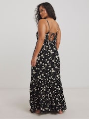 Simply Be Daisy Print Maxi Value Beach Dress - Image 2 of 4