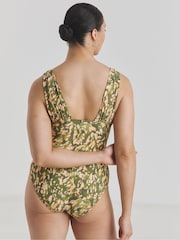 Simply Be Green Magisculpt Lose Up To An Inch Swimsuit - Image 2 of 4