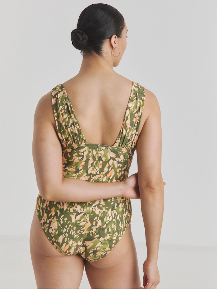 Simply Be Green Magisculpt Lose Up To An Inch Swimsuit - Image 2 of 4
