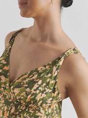 Simply Be Green Magisculpt Lose Up To An Inch Swimsuit - Image 3 of 4