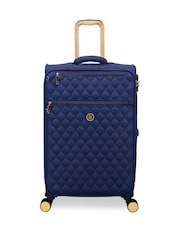 IT Luggage Blue Glimmering Expandable Suitcase Set with TSA Lock 3 Piece - Image 2 of 9
