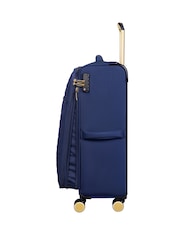 IT Luggage Blue Glimmering Expandable Suitcase Set with TSA Lock 3 Piece - Image 5 of 9