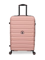 IT Luggage Medium Pink Divert Expandable Suitcase with TSA Lock - Image 1 of 8