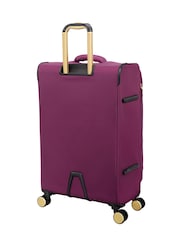 IT Luggage Medium Purple Glimmering Expandable Suitcase with TSA Lock - Image 3 of 8