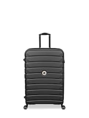 IT Luggage Large Grey Divert Expandable Suitcase with TSA Lock - Image 1 of 8