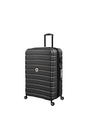 IT Luggage Large Grey Divert Expandable Suitcase with TSA Lock - Image 3 of 8