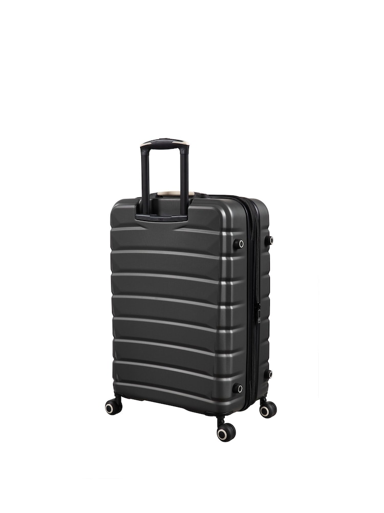 IT Luggage Grey Divert Expandable Cabin Suitcase with TSA Lock - Image 2 of 8
