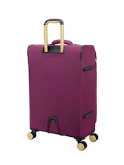 IT Luggage Large Purple Glimmering Expandable Suitcase with TSA Lock - Image 3 of 8