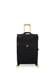 IT Luggage Medium Glimmering Expandable Black Suitcase with TSA Lock - Image 1 of 8