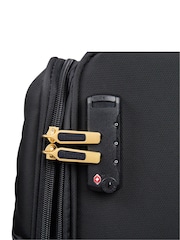 IT Luggage Medium Glimmering Expandable Black Suitcase with TSA Lock - Image 7 of 8