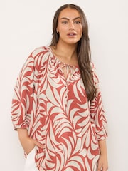 Evans Printed Boho Top - Image 1 of 5