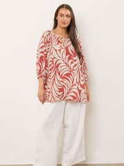 Evans Printed Boho Top - Image 2 of 5