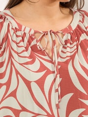 Evans Printed Boho Top - Image 4 of 5