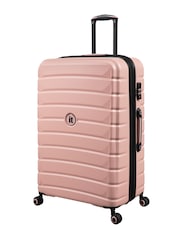 IT Luggage Large Pink Divert Expandable Suitcase with TSA Lock - Image 1 of 8