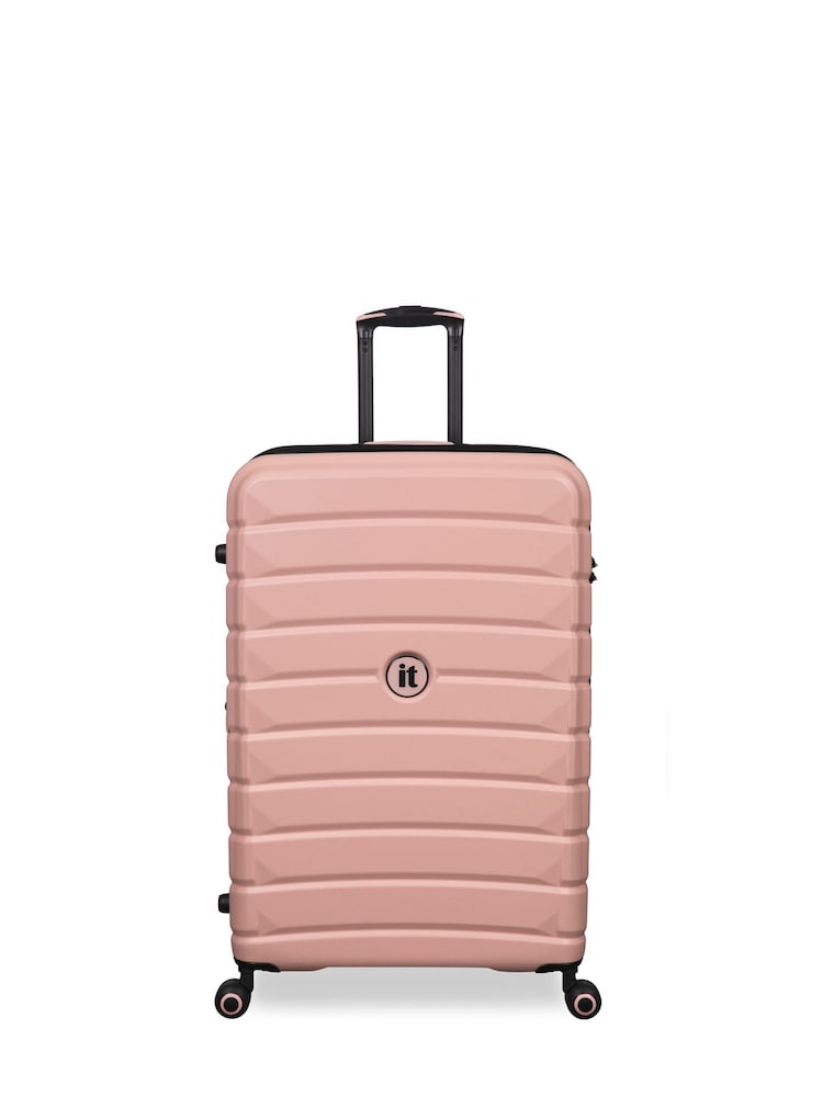 IT Luggage Large Pink Divert Expandable Suitcase with TSA Lock - Image 2 of 8
