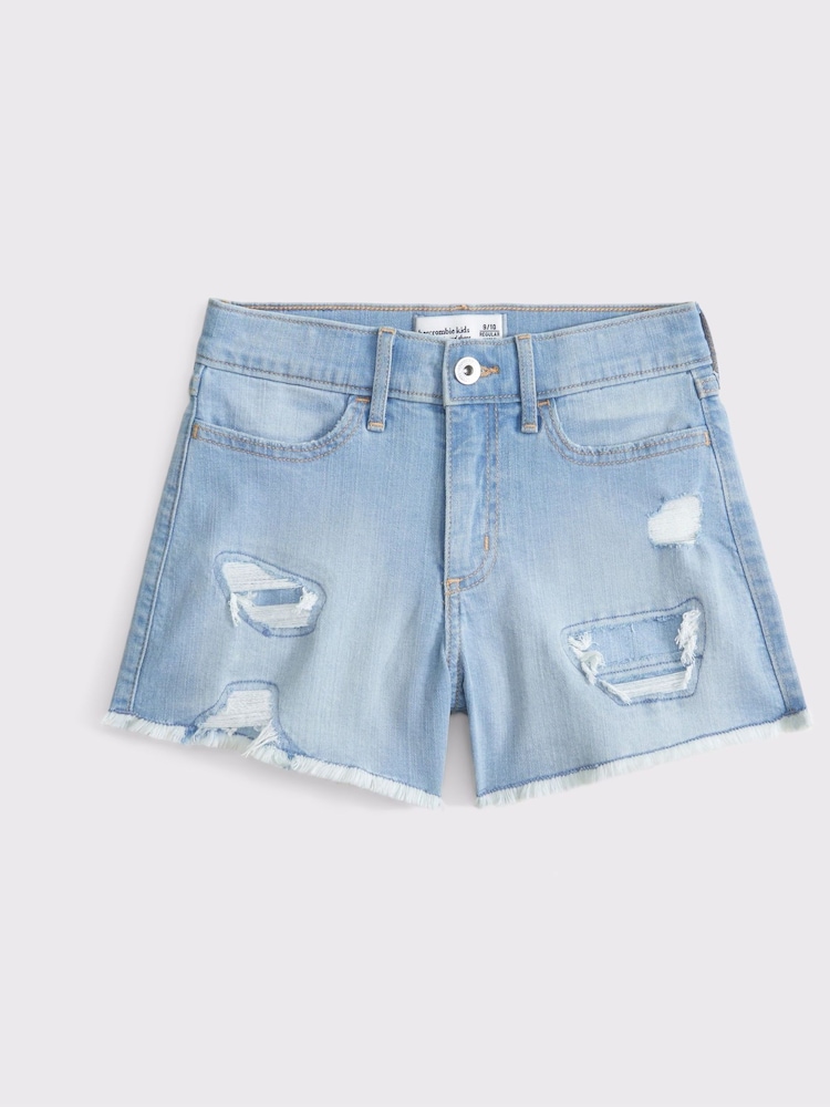 Abercrombie & Fitch Relaxed High Rise Shorts - Image 1 of 3