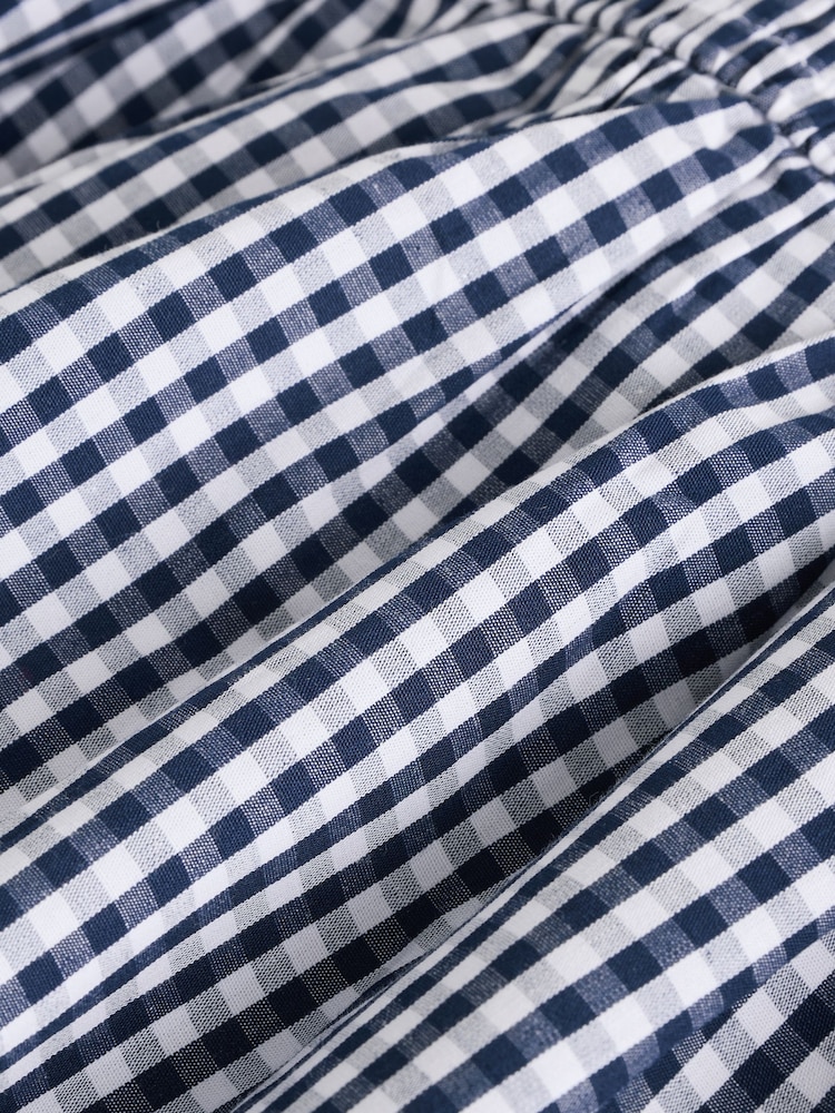 أزرق - توب كامي Babydoll من قماش بوبلين من Abercrombie & Fitch - صورة 4 من 4 أزرق - توب كامي Babydoll من قماش بوبلين من Abercrombie & Fitch - صورة 4 من 4