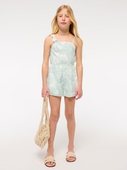 Abercrombie & Fitch Asymetric Neck Romper - Image 4 of 7