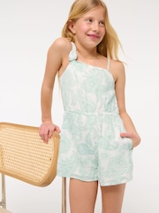 Abercrombie & Fitch Asymetric Neck Romper - Image 5 of 7