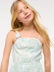 Abercrombie & Fitch Asymetric Neck Romper - Image 6 of 7