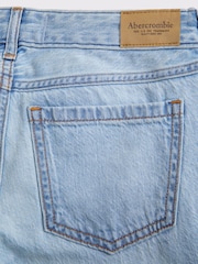 Abercrombie & Fitch Blue Low Rise Baggy Jeans - Image 8 of 9