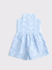 Abercrombie & Fitch Blue Halter Neck Romper - Image 1 of 1