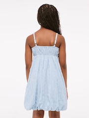 Abercrombie & Fitch Blue High Neck Sequin Mini Dress - Image 2 of 7