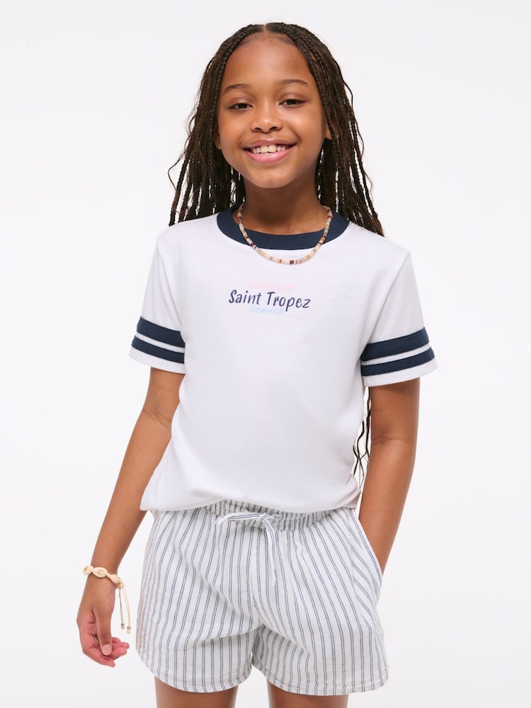 Abercrombie & Fitch Oversized Destination T-Shirt - Image 1 of 8