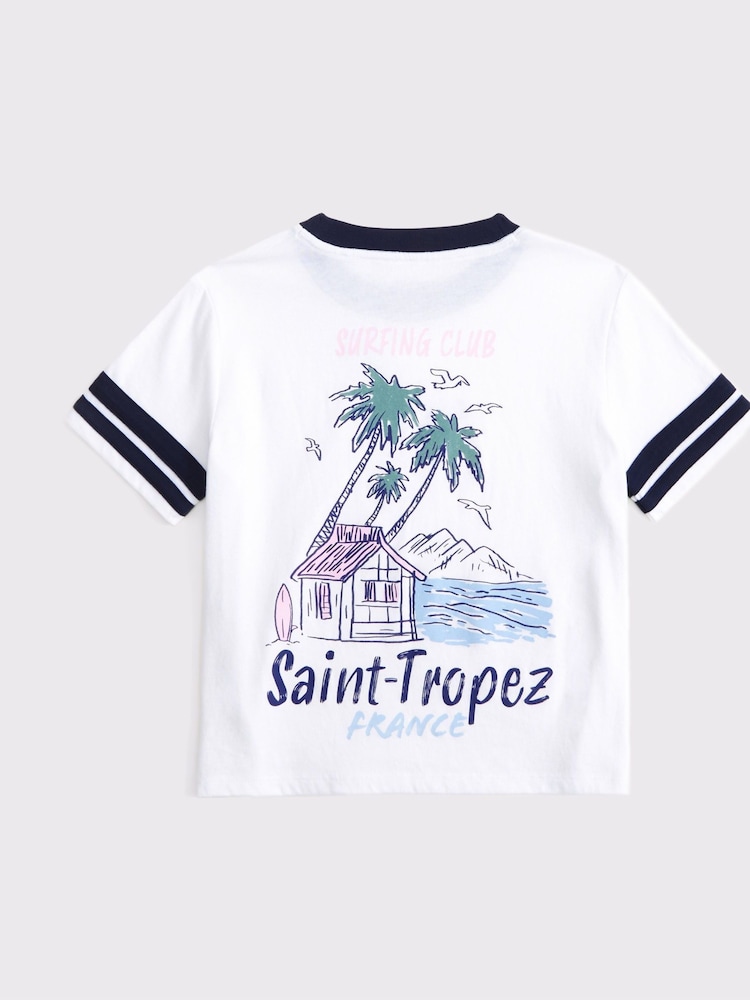 Abercrombie & Fitch Oversized Destination T-Shirt - Image 8 of 8
