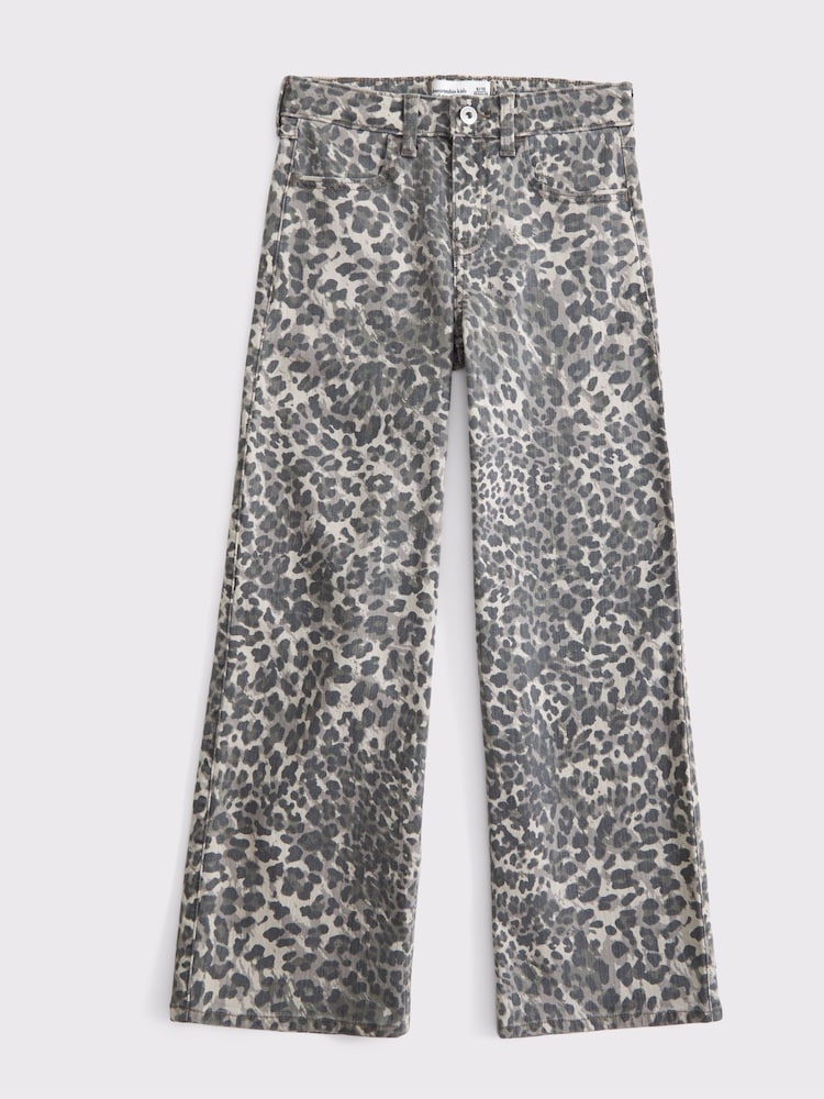 Abercrombie & Fitch High Rise Wide Leg Jeans - Image 1 of 3
