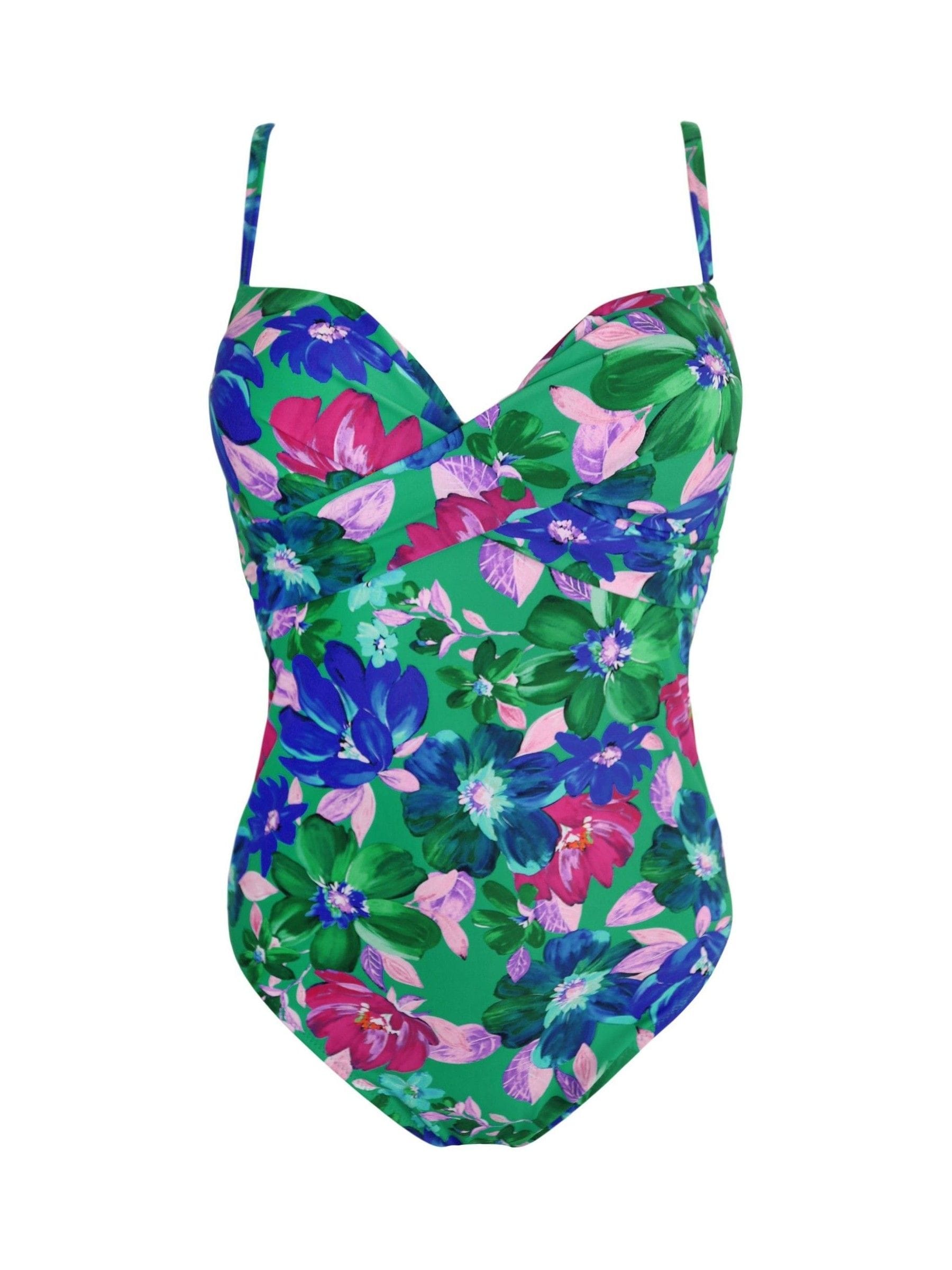 新品未使用/TACOOLA/フローラル柄ワンピースビキニ 26 Swim Wear フローラルモチーフのトレンド水着を厳選♡ 体型カバーも