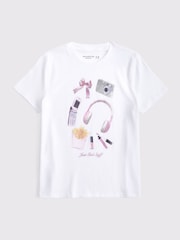 Abercrombie & Fitch Oversized Imagery Graphic Print T-Shirt - Image 1 of 1
