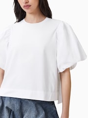 Blanco - AllSaints Jess T-Shirt - Imagen 2 de 7