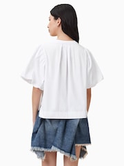 Blanco - AllSaints Jess T-Shirt - Imagen 6 de 7