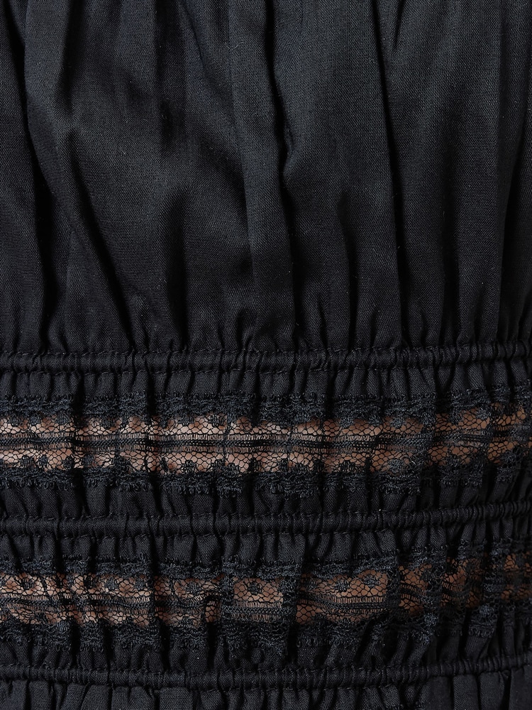 AllSaints Black Talia Top - Image 7 of 7 AllSaints Black Talia Top - Image 7 of 7