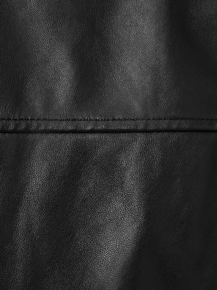 AllSaints Black Jenna Lea Shirt - Image 9 of 9