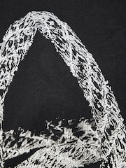 AllSaints Black Halyard Cotton T-Shirt - Image 5 of 7
