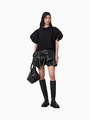 Negro - AllSaints Jess T-Shirt - Imagen 2 de 7