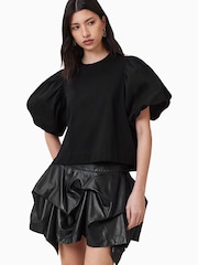 Negro - AllSaints Jess T-Shirt - Imagen 3 de 7
