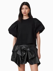 Negro - AllSaints Jess T-Shirt - Imagen 5 de 7