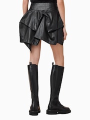 AllSaints Black Hitch Lea Skirt - Image 7 of 8