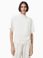 AllSaints White Leslie  T-shirt - Image 5 of 10