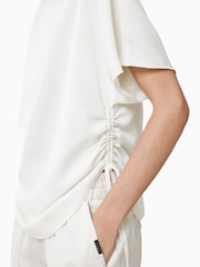 AllSaints White Leslie  T-shirt - Image 7 of 10