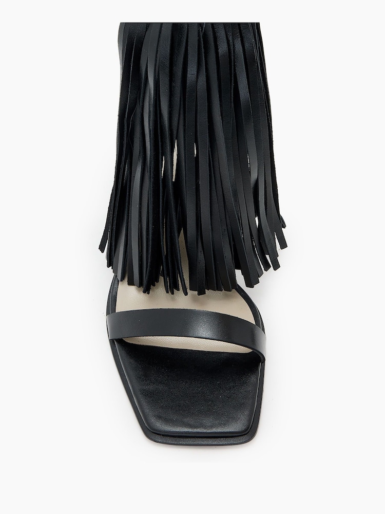 AllSaints Black Paola Met Sandals - Image 7 of 7 AllSaints Black Paola Met Sandals - Image 7 of 7