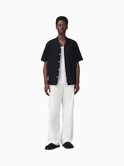 AllSaints White Grove 100% Organic Cotton Trousers - Image 4 of 9
