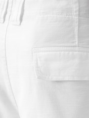 AllSaints White Grove 100% Organic Cotton Trousers - Image 7 of 9